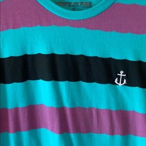 Unisex Medium Pink Dolphin Tee